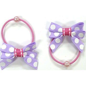 Angel's ribbon エンジェルズリボン ヘアゴム(2ケ入) AGUM006【メール便送料無料】